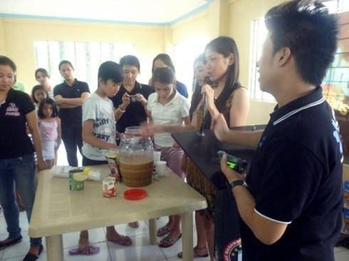 Coffee Jelly Making