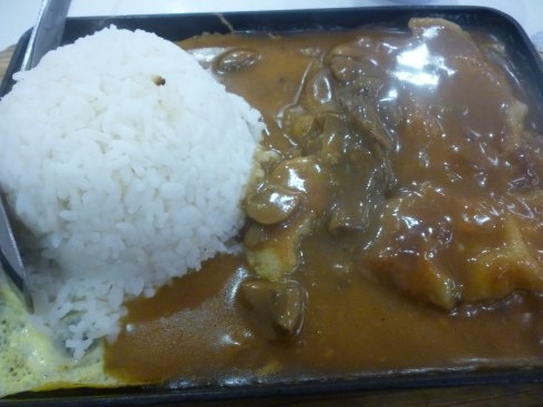 Western food - beef something.